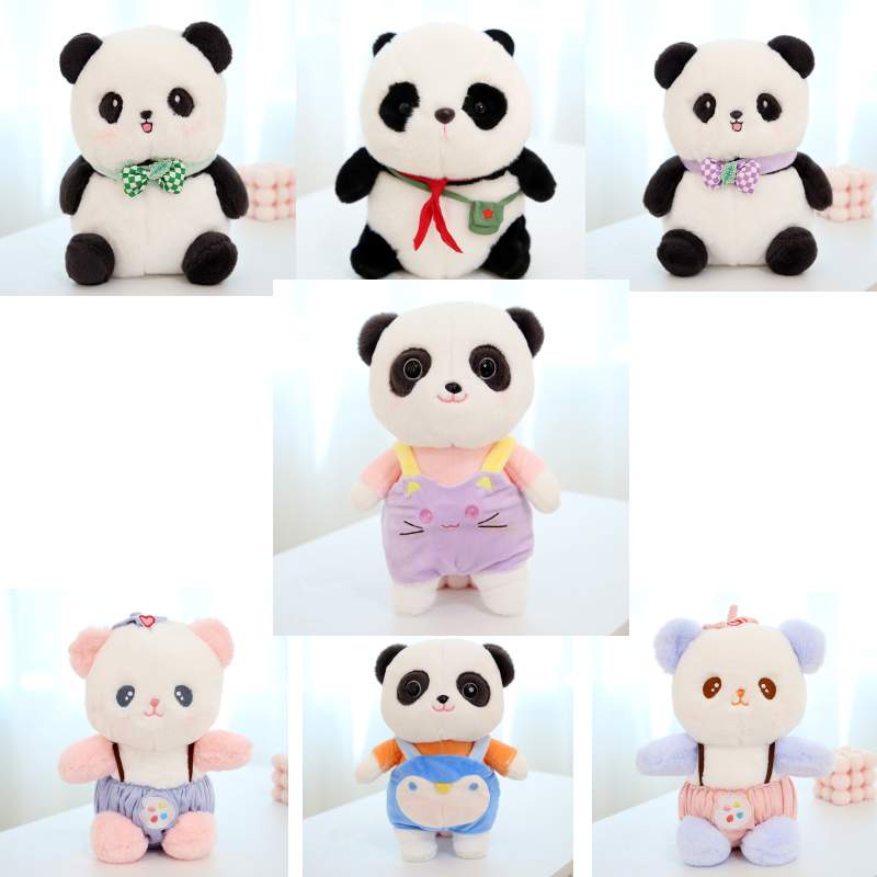 Adorable Panda Plush Toy Pillow Untuk Anak Empuk Dan Cuddly