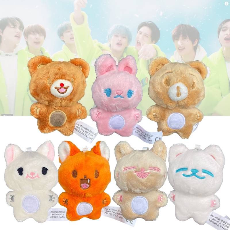 Gantungan Kunci Mewah NCT DREAM Animal Lucu Renjun, Mark, Dreamy Ver. Haechan