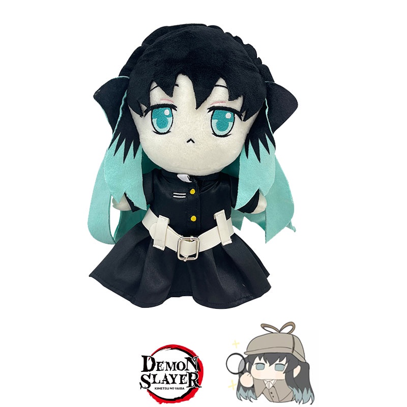 Tokitou Plush Muichiro Boneka Boneka Mainan Boneka Koleksi Demon Slayer Karakter Tinggi 26cm