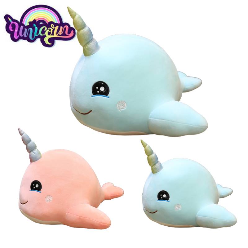 Mainan Chubby Whale Plushie Adorable Ocean