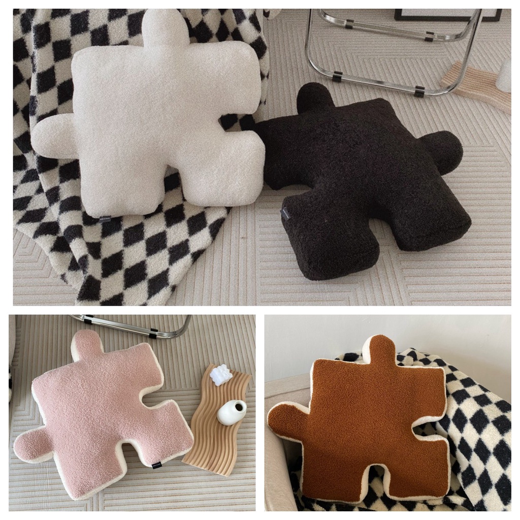 Bantal Puzzle Empuk Gaya Kekinian Cocok Untuk Berbagai Ruang Rumah