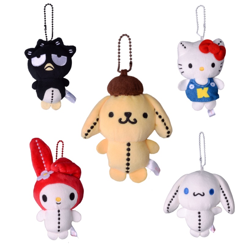 Sanrio Sewing Plush Toy Ideal Untuk Kolektor Atau Sebagai Souvenir 9*6cm