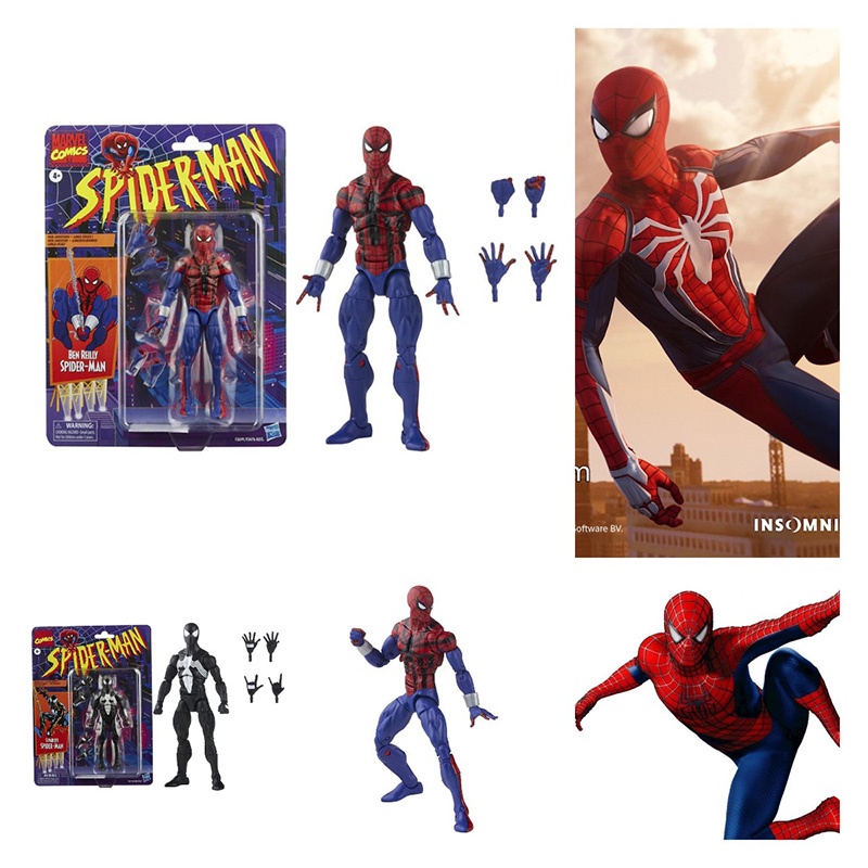 Deadpool Inspired Pvc Spider-man Action Figure Dengan Sambungan Articulated Untuk Remaja