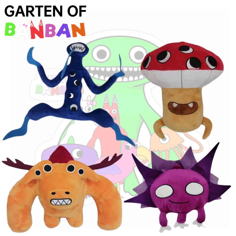 Garten Of Banban Mainan Mewah Game Creatures Plushies Lucu Bantal Decor Anak Hadiah