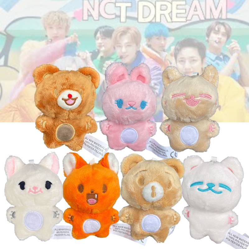 Gantungan Kunci Mewah NCT DREAM Animal Lucu Renjun, Mark, Dreamy Ver. Haechan
