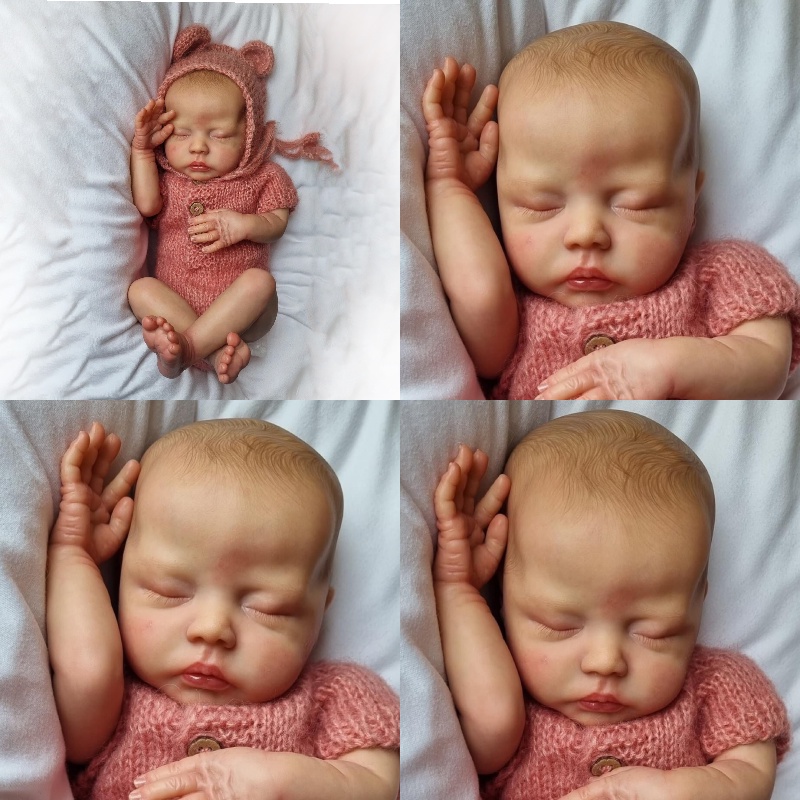 Adorable Npk 18inch Deliah Reborn Baby Doll Handmade Dengan Lembut