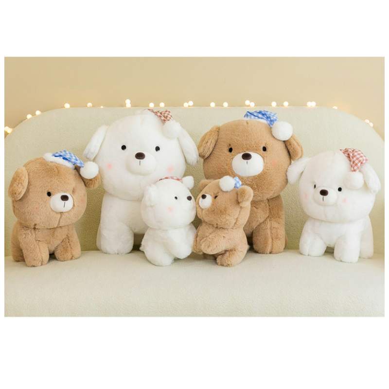 Mainan Mewah Lucu Dan Lembut Boneka Anjing Ding Dong Untuk Anak Perempuan, Boneka Puppy Realistis Untuk Hadiah Ulang Tahun