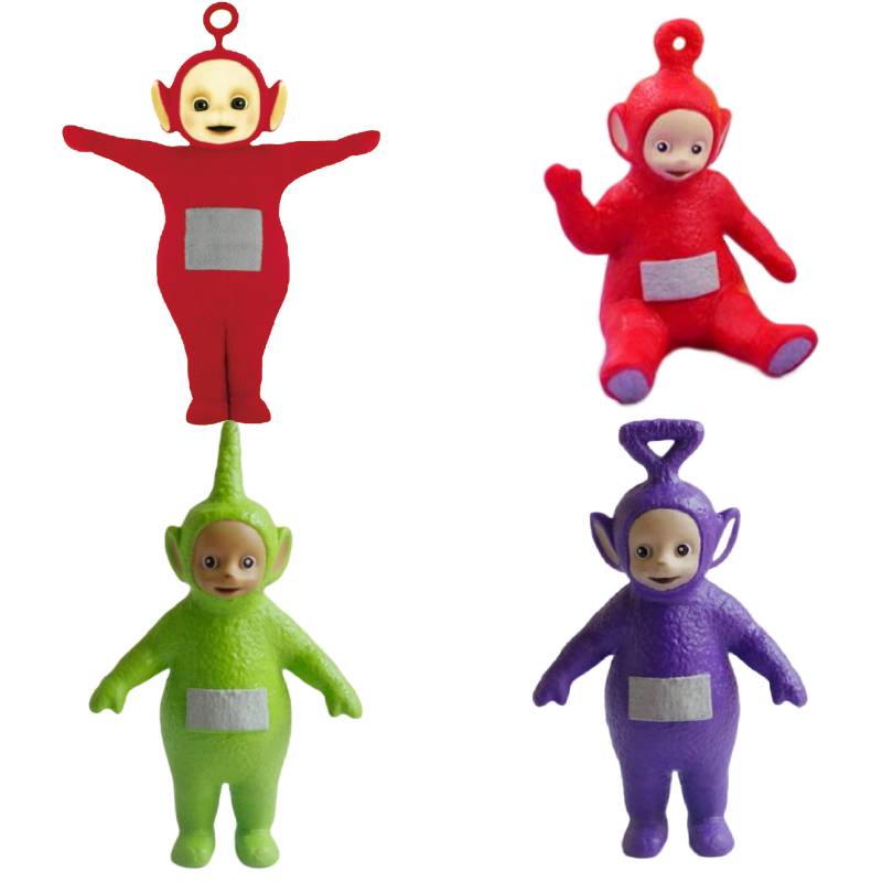 Figure Teletubbies Lucu Dan Warna Warni Bagus Untuk Pajangan Atau Main