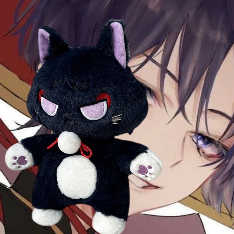 Plushie Kucing Petarung Liar Dari Genshin Impact