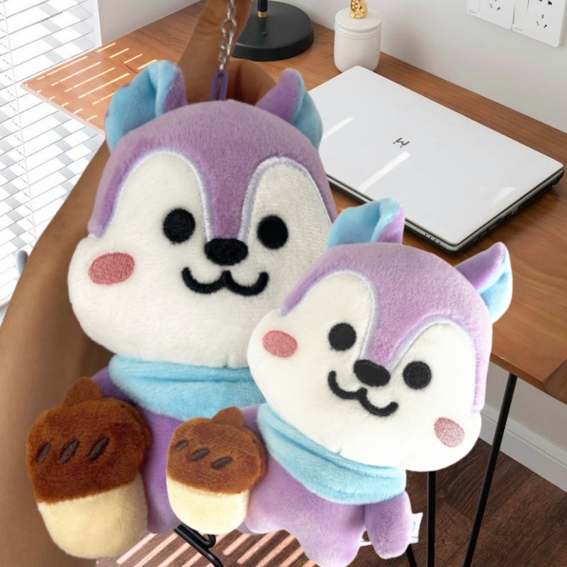 Liontin Plushie Tupai Whimsical Zheng Haoxi Insidemang Untuk Anda Atau Dompet