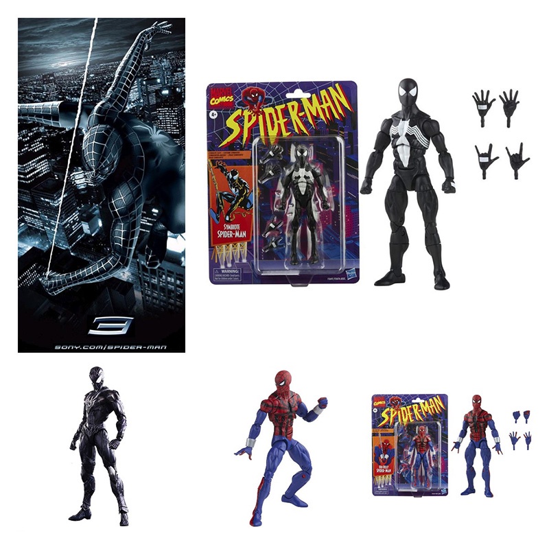 Deadpool Inspired Pvc Spider-man Action Figure Dengan Sambungan Articulated Untuk Remaja