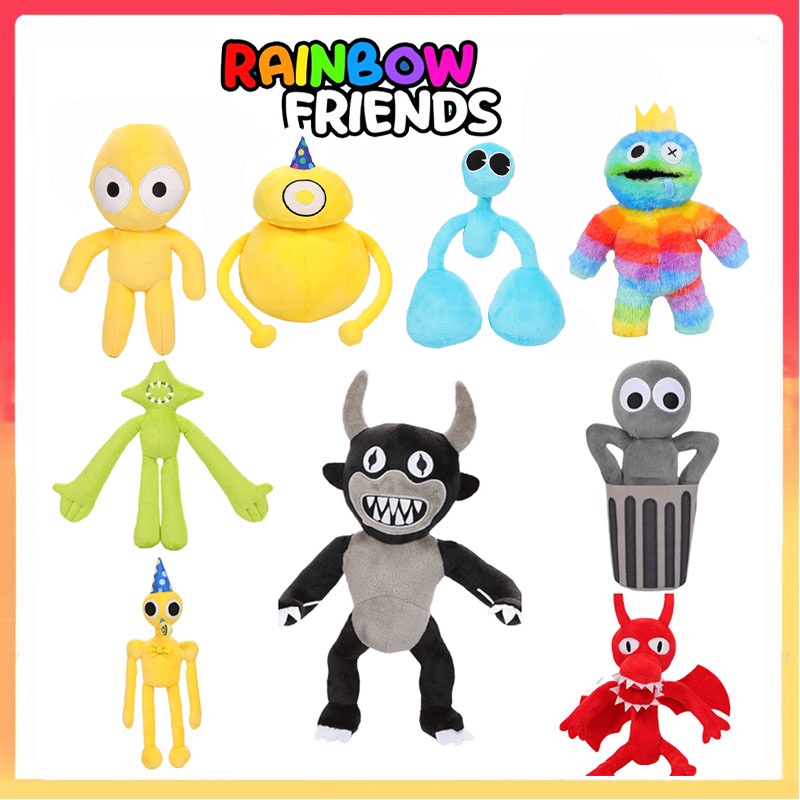 30 cm Roblox Rainbow Friends Villain Mainan Mewah Tangan Panjang Monster Boneka Lembut Hadiah Xmas