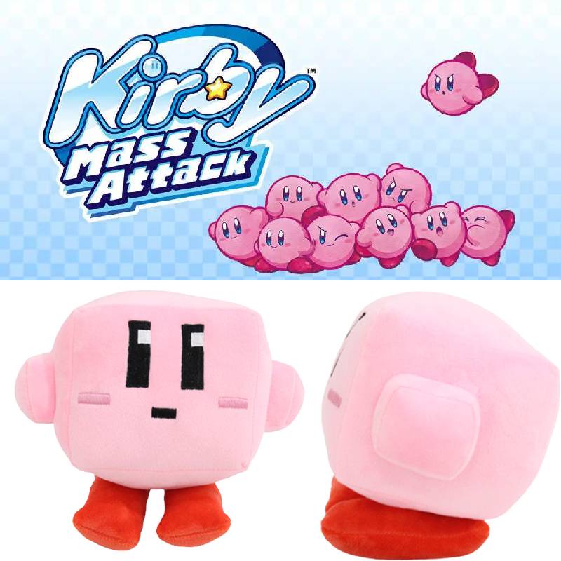 Mainan Boneka Binatang Plush Karakter Kartun Kirby Menggemaskan