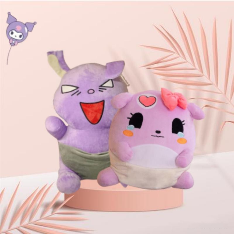 Boneka Kucing Lucu Dan Cuddly Sikap Main Baku Dan Puck