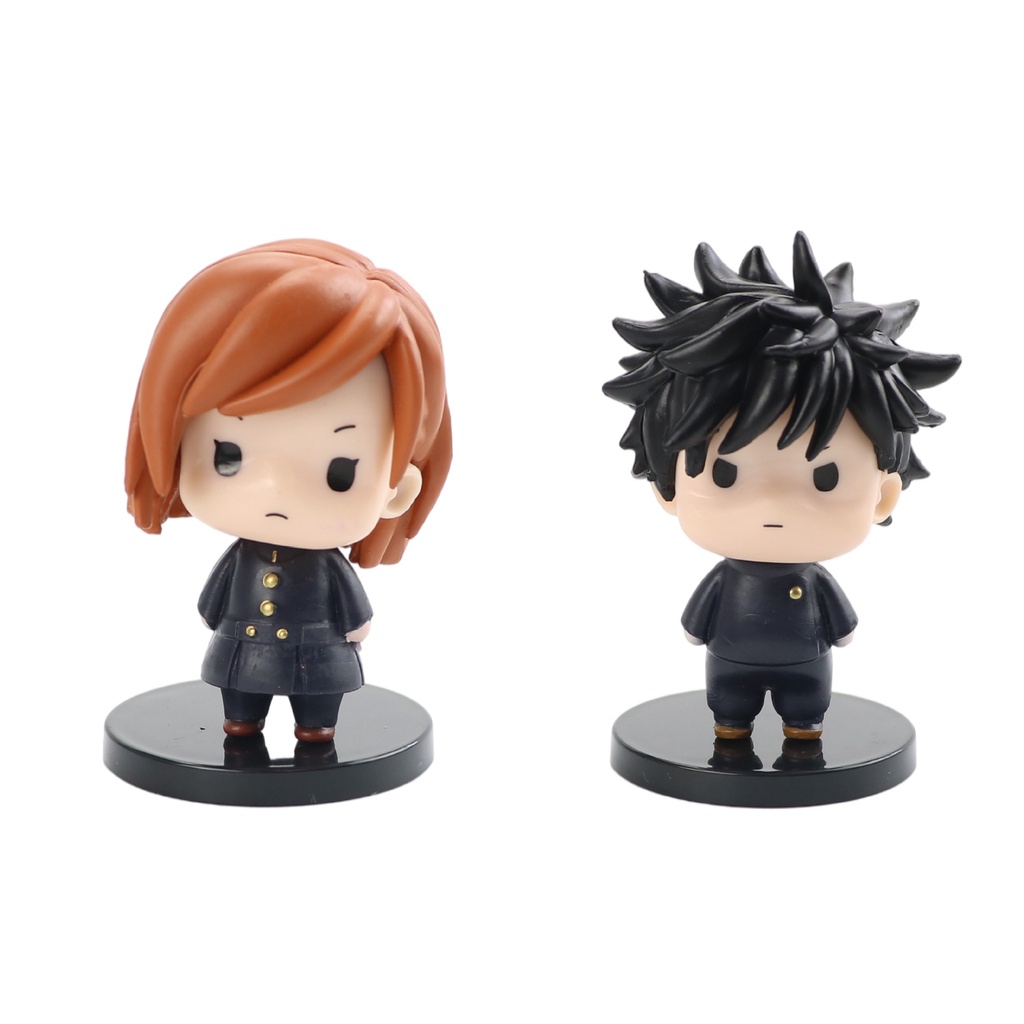 Jujutsu Kaisen Gojo Toge Inumaki Kento Nanami Megumi Nob Figure Model Mainan Boneka