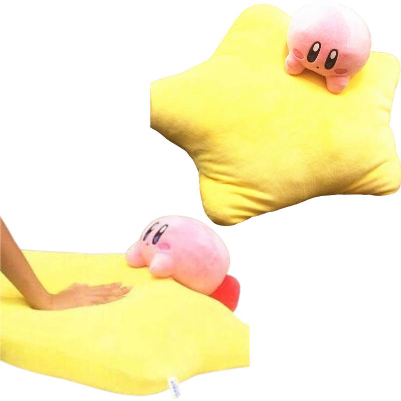 Boneka Plush Kirby Terinspirasi Anime Untuk Penggemar Segala Usia 28x18cm