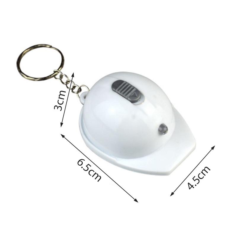 3in1 Pembuka Botol Gantungan Kunci Multifungsi Helm Safety Light Keychain Beer Knock LED Keychain Pendant