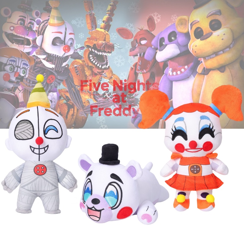 Jili's Fnaf Plush Toy Pp Cotton Filling, Plush Pendek, Dan Tersedia Tiga Gaya Berbeda