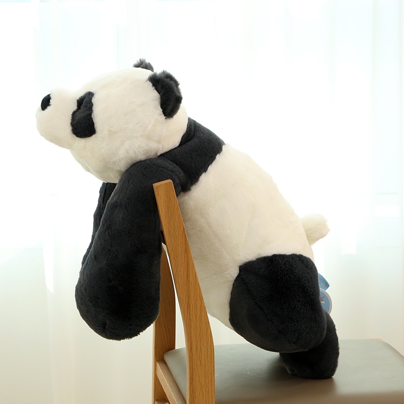 Mainan Boneka Panda Lembut Dan Cuddly Dengan Plush Pendek Ultra Soft