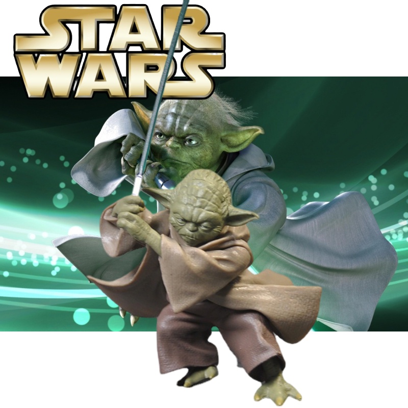 Mainan Figur Miniatur Master Yoda, Ideal Untuk Para Kolektor Atau Penggemar Star Wars