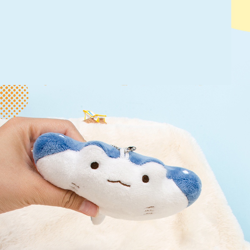 Liontin Mewah Ikan Setan Oceanic Whimsical Dengan Warna Vibrant Dan Desain Kartun