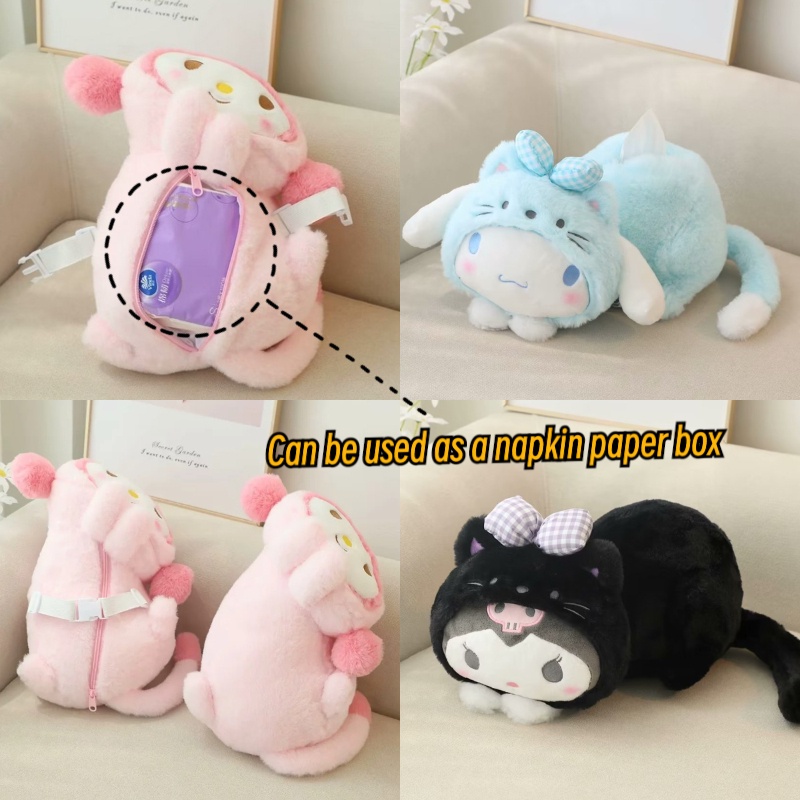 Boneka Kucing Meiru Lembut Dan Halus Dengan Bulu Mewah Pendek