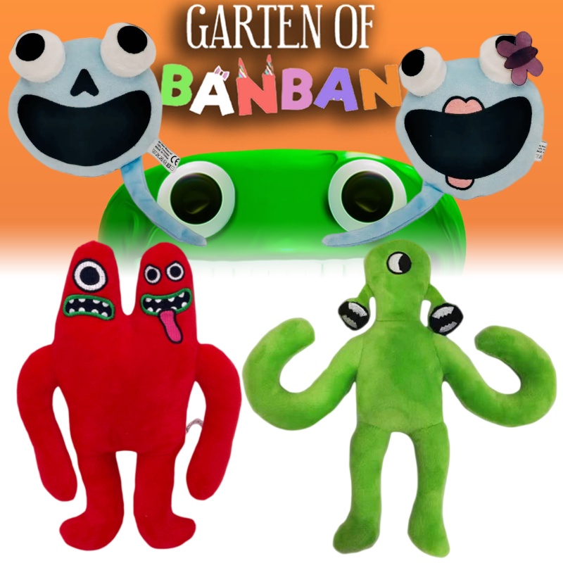 Banban Garden Plush Animal Doll Mainan Super Lucu Dan Lembut Untuk Anak-Anak, Hadiah Ideal Untuk Penggemar Dan Kolektor