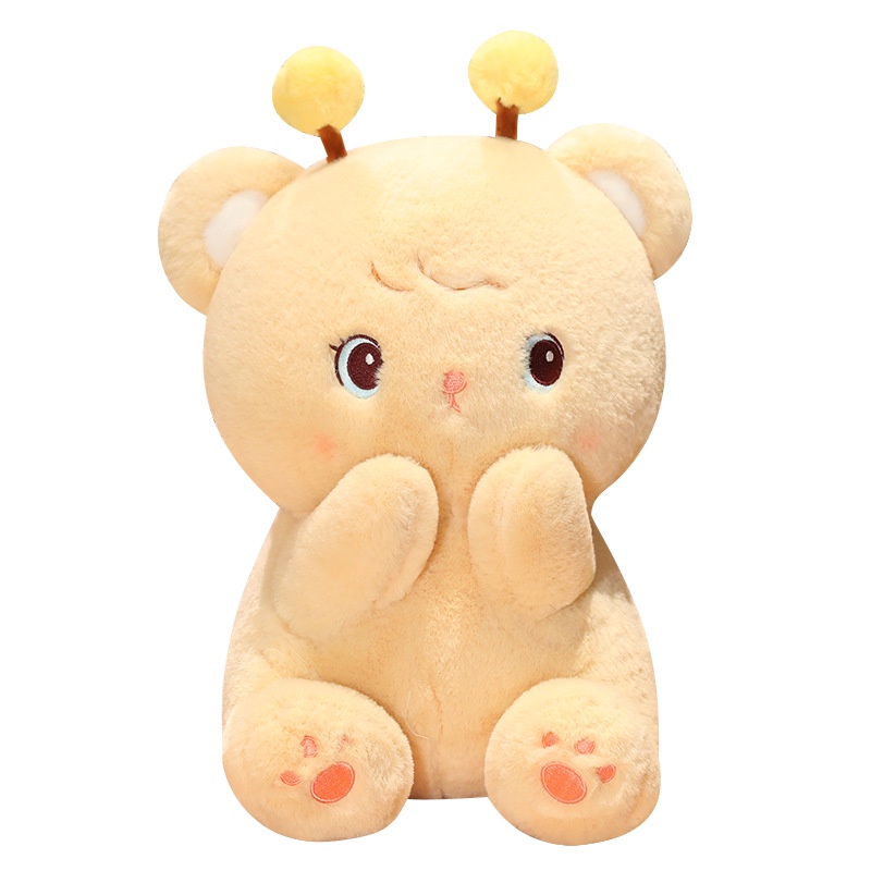 Bee Bear Mainan Mewah Tentacle Hiasan Kepala Boneka Hadiah Ulang Tahun Sofa Bantal Ornamen