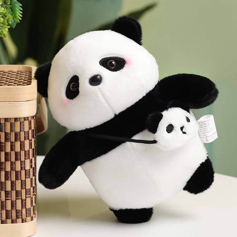 Mainan Plush Panda Montok Lucu Untuk Dekorasi Rumah Dan Waktu Bermain Anak