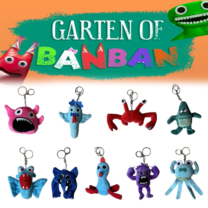 Garten Of Banban Plush Charm Aneh Ceria