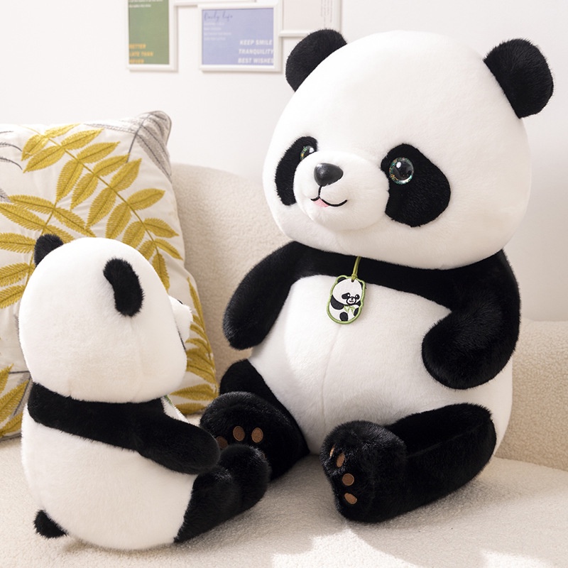 Plushie Realistis Panda Perfect Home Decor Cuddle Or Buddy