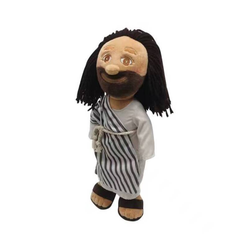 Jesus Walker Plush Doll Boneka Lembut Mainan Anak Hadiah Ulang Tahun Natal Decor