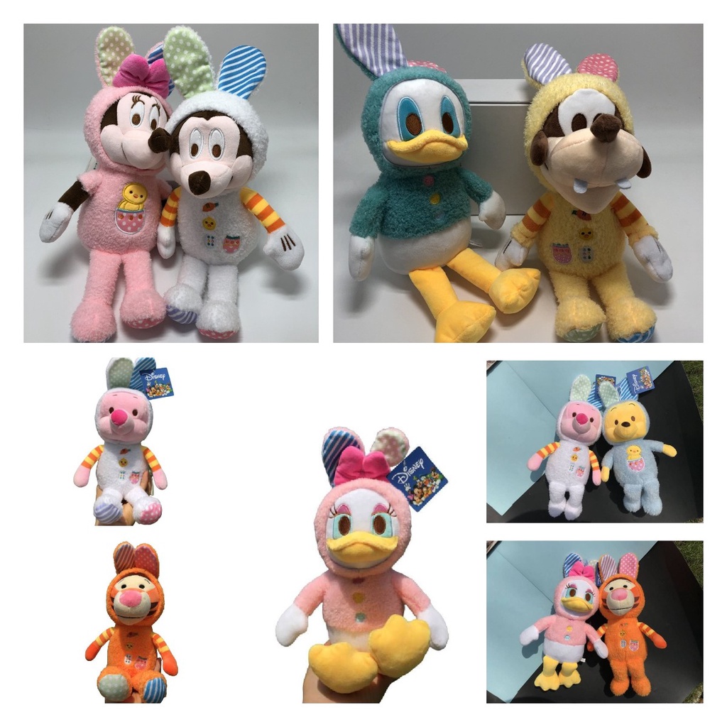 Boneka Kristal Super Lembut Binatang Mickey Minnie Donald Dan Lainnya! Bebek