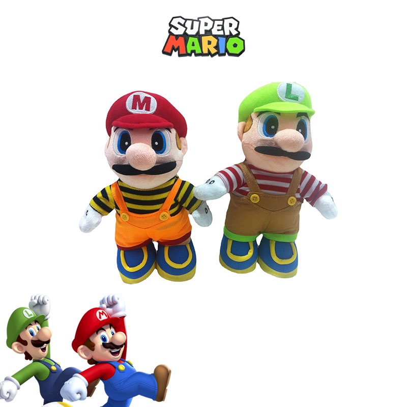 Bros Super Mario Mario Plush Adorable Desain Kartun, Tersedia Tinggi Dalam 40CM