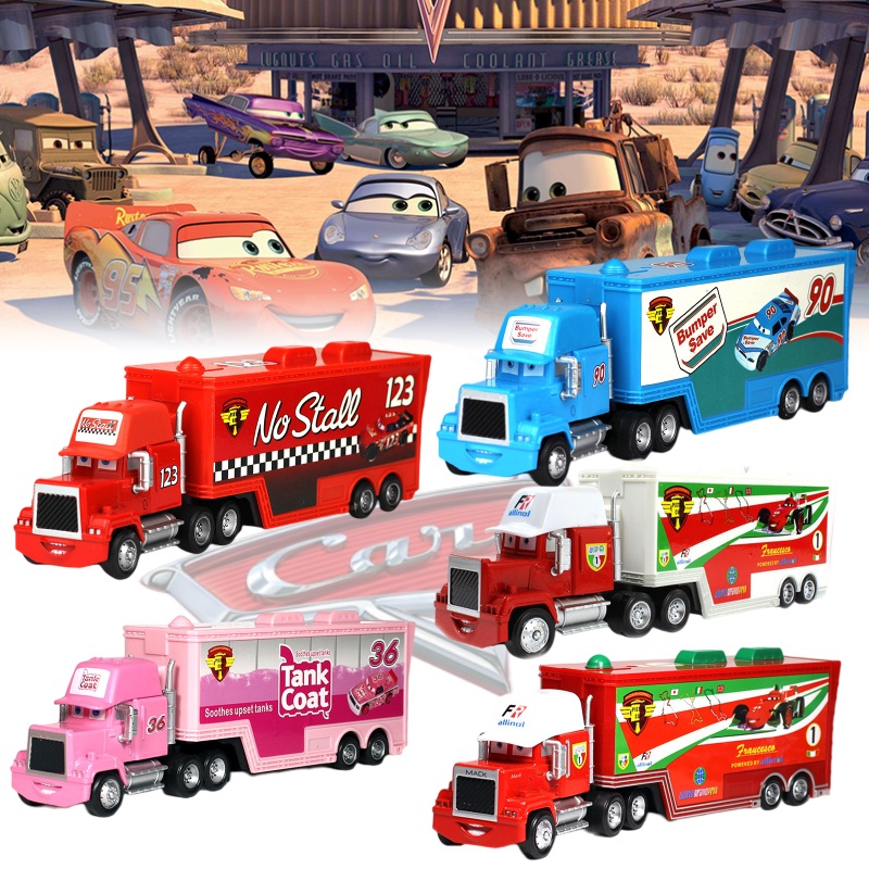 Dinamic Mobil 3kilat McQueen 86model Alloy Truck Container