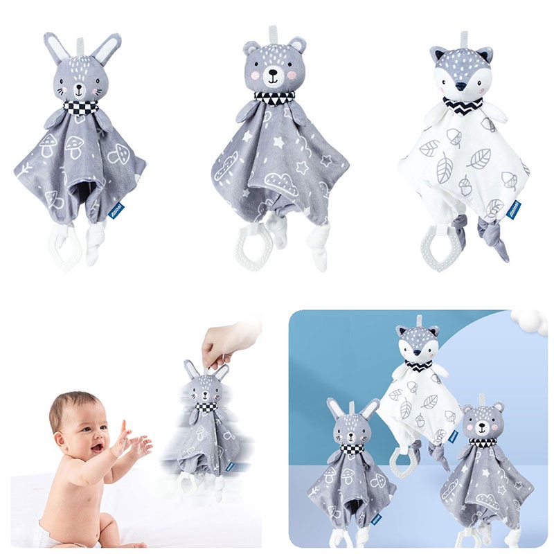 Pengaman Hewan Boneka Menggemaskan Dengan Taggies Dan Teether