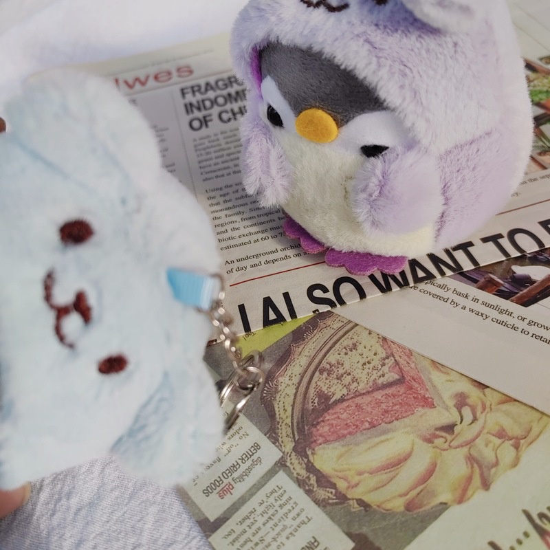 Ornamen Ransel Mainan Pinguin Lembut