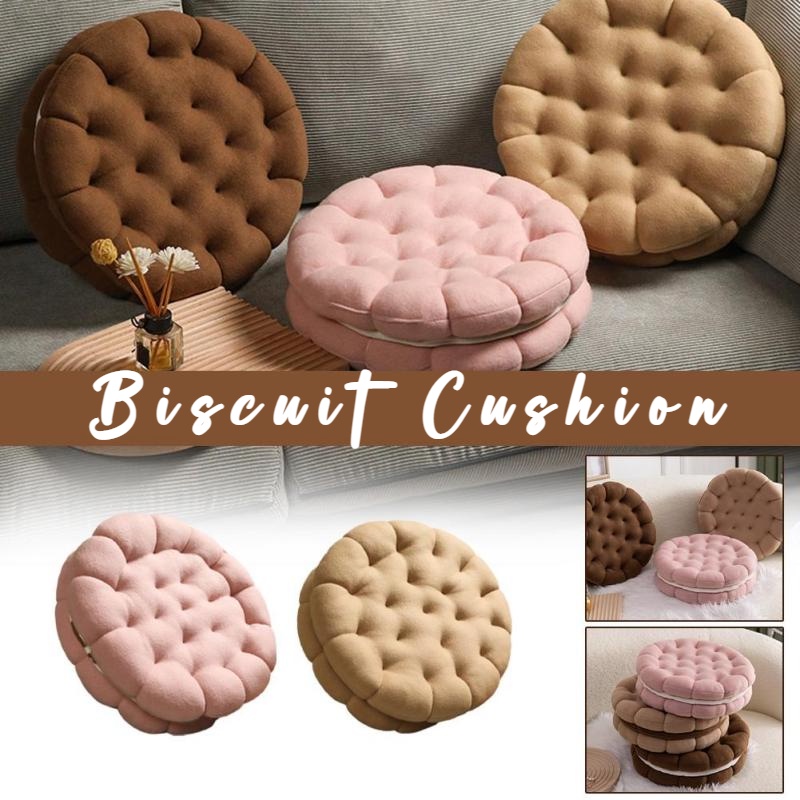 Boneka Bantal Kue Kering Sandwich Untuk Dekorasi Rumah Lucu