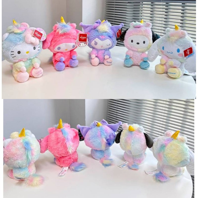 Boneka Plush Unicorn Kurohimi Aneh Aoger Menggemaskan Dan Tahan Lama