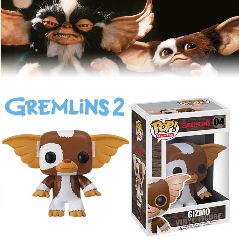 Merk Lain Funko Pop Gremlins Gizmos Model Lucu, 10cm Kotak Warna Warni