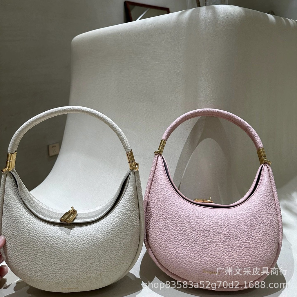 Tas Wanita Gaya Korea  Songmont Little Moon Bend Bag, Designer Crescent Bag, Spring/Summer New Handh