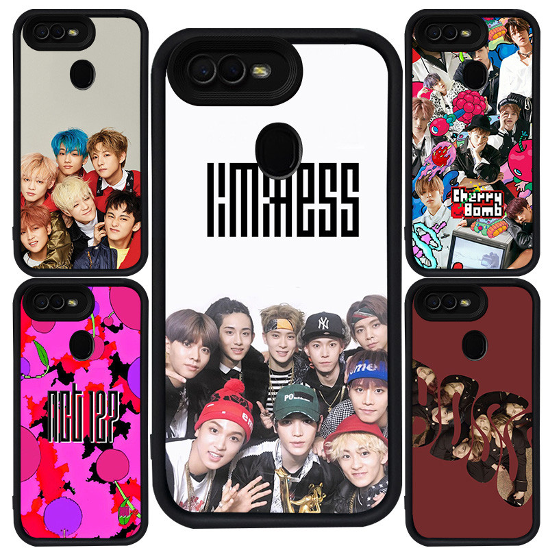 Casing untuk OPPO A1K A3S A12 F9 Pro F5 A5S A7 A12s A11K A5 A12E F7 Silikon Hitam M-6 NCT 127 Band