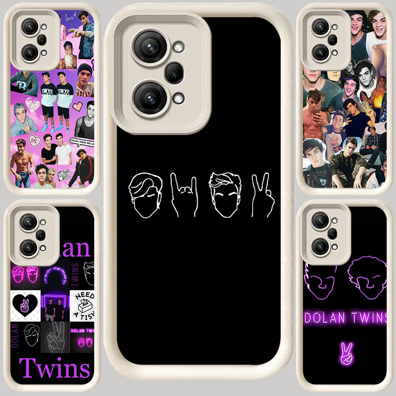 M-120 The Dolan Twins Putih Casing untuk Xiaomi Redmi Note 12 POCO F6 F5 X5 14 14T Pro 5G