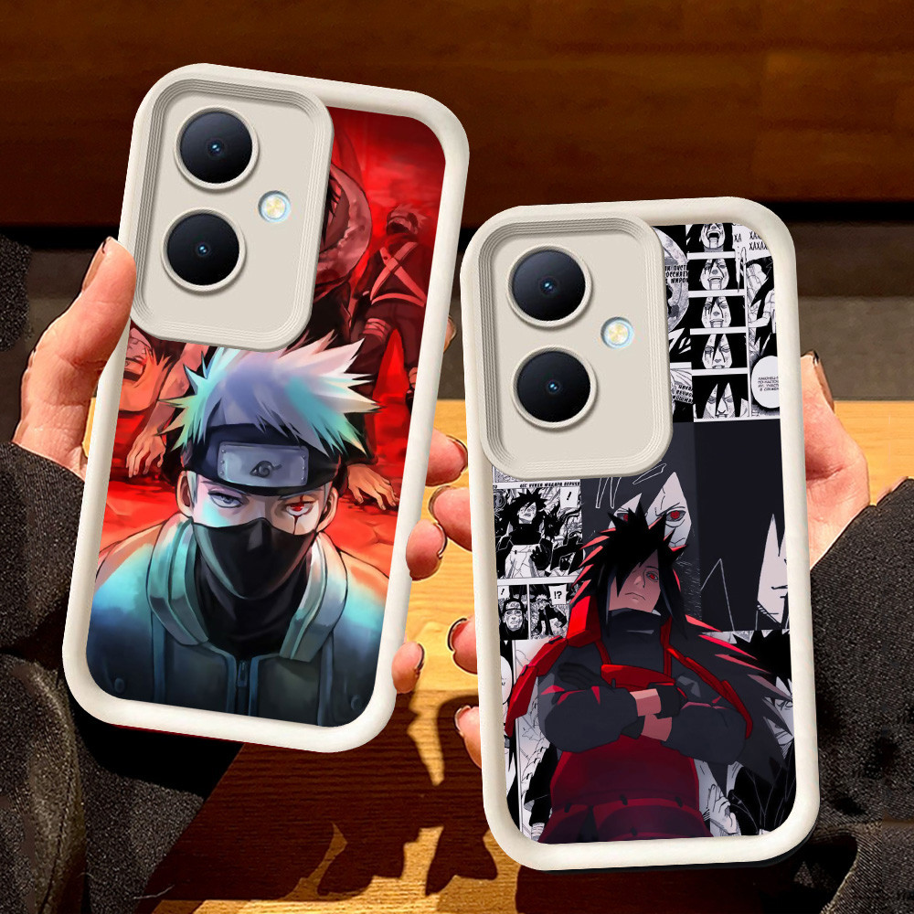 Putih Casing untuk OPPO Reno 8T 11 11F 13F 10 Pro 5G S7 Naruto