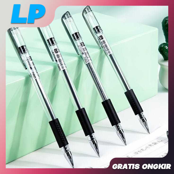

LAAPAKA PENA GEL 0.55MM PULPEN STANDAR TINTA CAIR ALAT TULIS SEKOLAH KANTOR