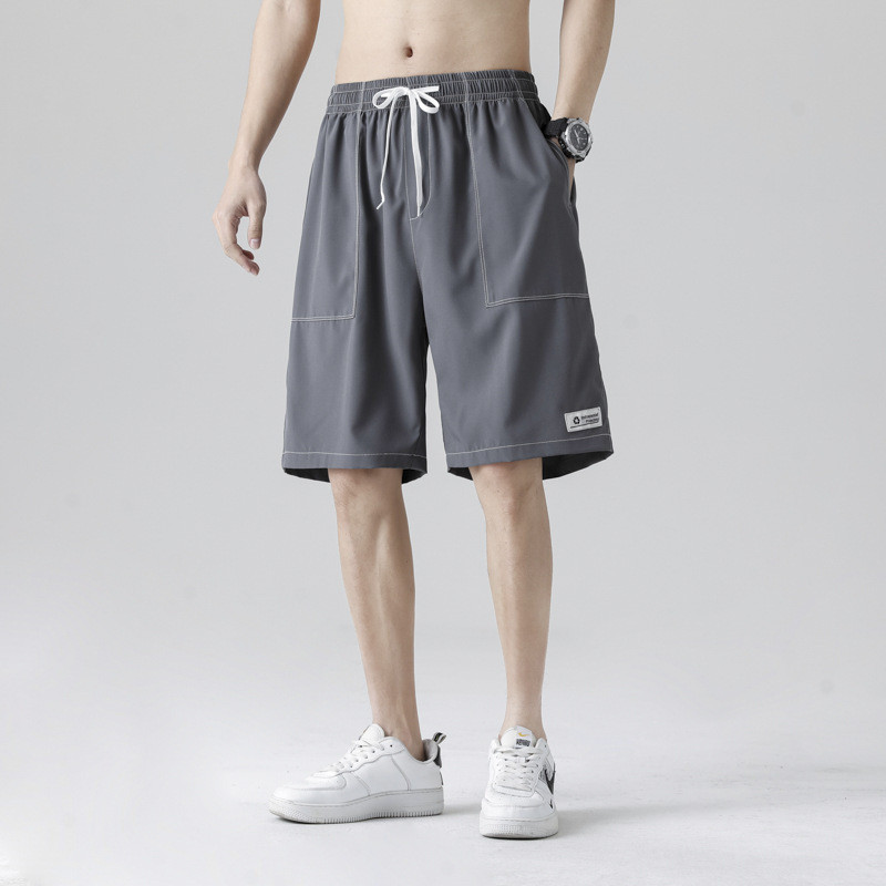 Celana Kasual  Celana pendek basket bal musim panas baru untuk laki-laki dalam tipis cepat kering ce
