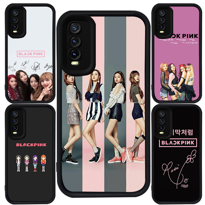 Casing untuk VIVO Y20 Y20s Y20i Y83 Y12s Y11s Y66 V15 S1 Pro Y400 V19 Neo V17 Silikon Hitam M-95 BLA