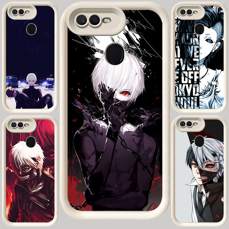 M-119 Tokyo Ghoul Anime Putih Casing untuk OPPO A12E A7 A1K F7 A12 A3S A5 A12s A11K F5 A5S F9 Pro