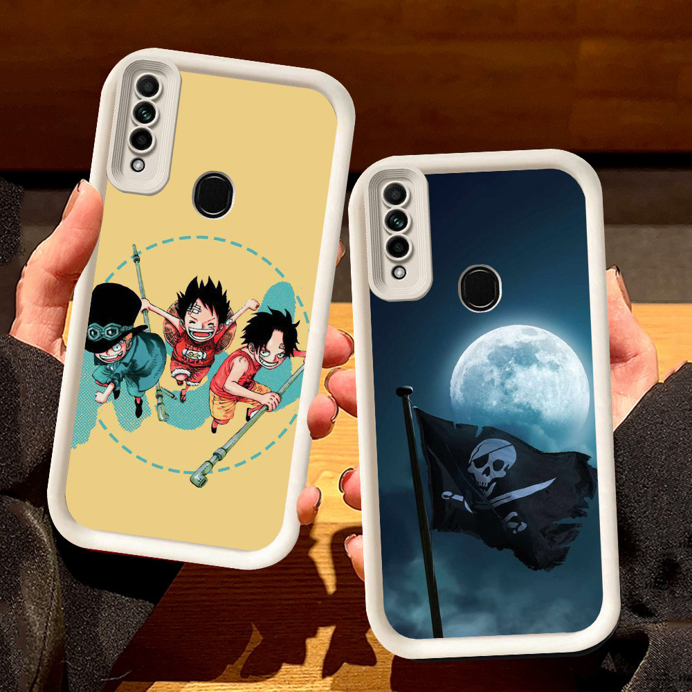 Putih Casing untuk OPPO Reno F15 A91 A53 A53S A31 A33 3 S101 One Piece