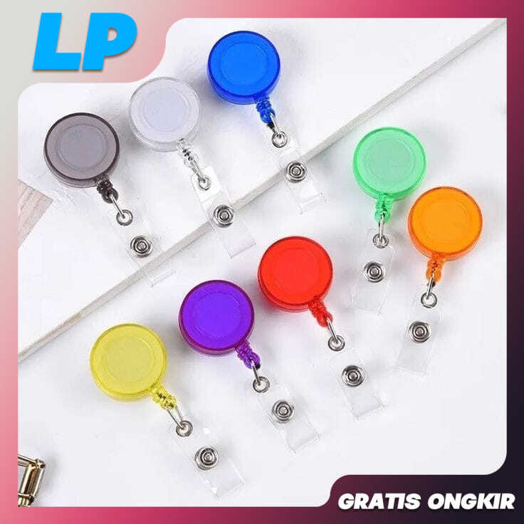 

Tali Id Card Transparan Gantungan Id card Yoyo Transparan Hang Tag Name Tag